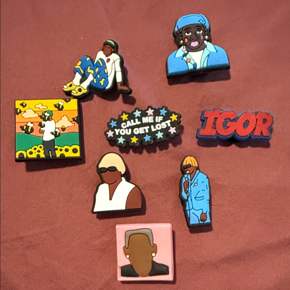Tyler the Creator croc charms